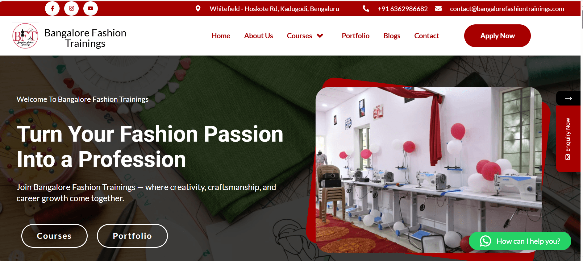 Bangalore Fashion Trainings